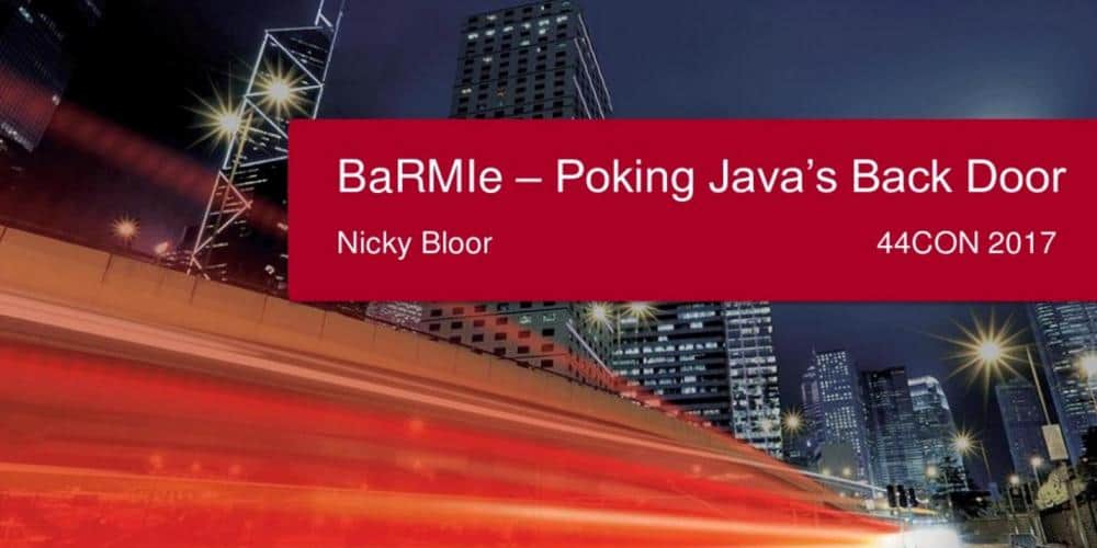 BaRMIe – Java RMI Enumeration & Attack Tool
